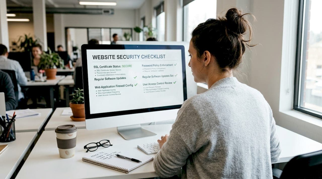 Website security checklist: protect your site in 2026